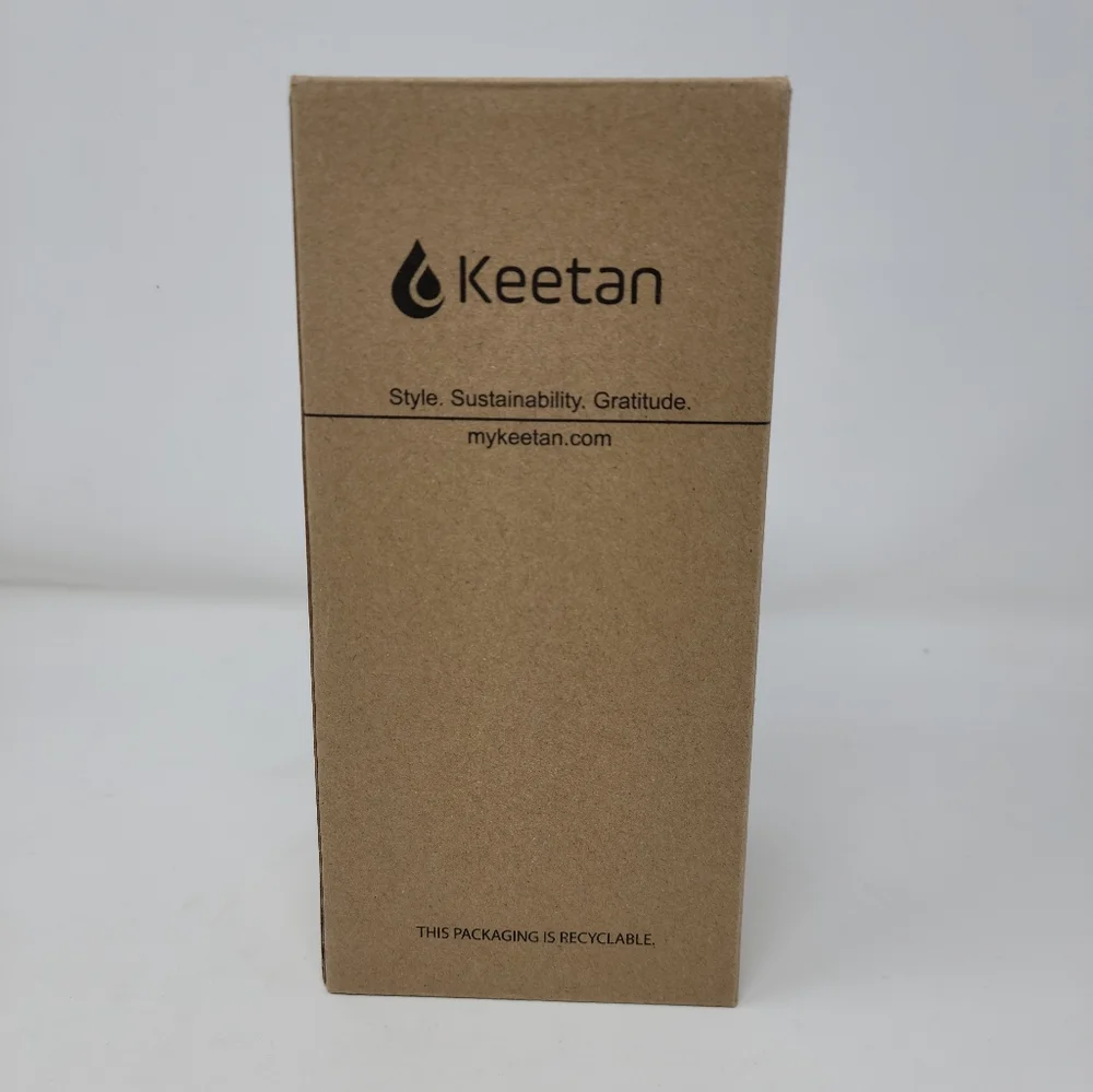 Keetan Vacuum Insulated Food Flask With Spoon  Stainless Steel/Blue 750ml New